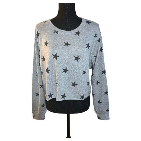 LaLa Land Creative Co Boxy Cropped Sweatshirt - Picture 3 of 8